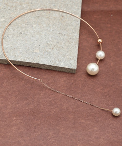 SOHI Pearl Gold-plated Plated Alloy Necklace