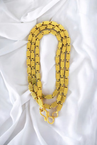 JUNKY JEWEL Gold Chain For Women Latest Chain Necklace 24 Inch Neck Chain Gents Gold-plated Plated Alloy Chain