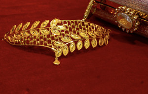 Soumi store Crown choker0019 Gold-plated Plated Copper Choker