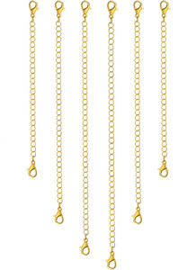 Emmanuelstore Chain Extension for Necklace, Jewelry Making Alloy Chain