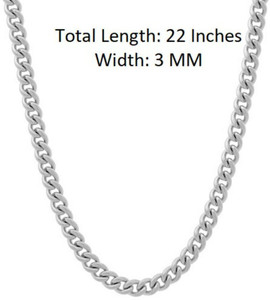 Jewellery Silver Number Chain Akshat Sapphire Sterling Silver