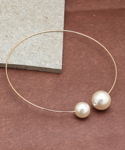 SOHI Pearl Gold-plated Plated Alloy Necklace
