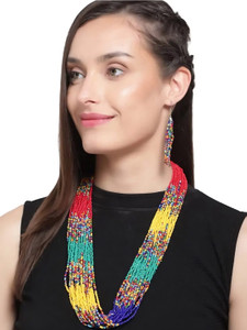 Grace Collections Beads Gold-plated Plated Alloy Necklace