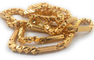 VR Fashion HUB For Women (24 Inch) Gold-plated Plated Copper Chain