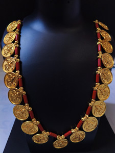 Houseofjewls Coin Putali har Gold-plated Plated Alloy Necklace