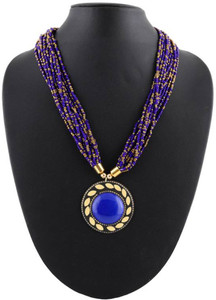 ROYAL MANIA Pearl Beads Handmade Tibetan Boho Style Jewellery Antique Choker Necklace Beads Stone Necklace