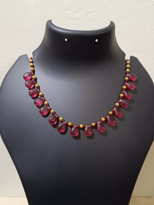 ARYA Beads Gold-plated Plated Metal Necklace