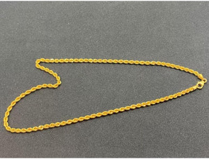 Pitaamaa Gold 1 Gram Gold Plated Chain 23 inch - Image 3