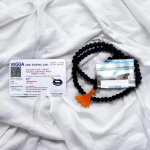 VRIDAANN Natural Karungali Kattai Malai Governm Wood Necklace