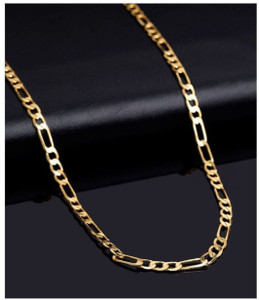 MADHAV Gold-plated Plated Brass Chain