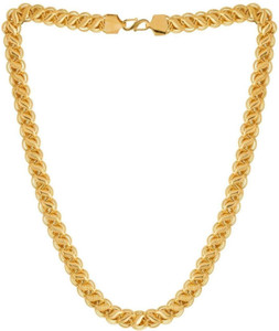 ACD FASHION SHORT Length- 19 inch Gold-plated Plated Metal Chain