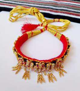 Dhanlaxmi Creation KANTHI Gold-plated Plated Brass Necklace