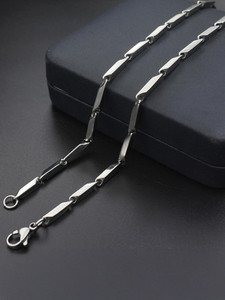 ANORI Silver, Platinum, Titanium, Rhodium Plated Sterling Silver, Stainless Steel, Steel Chain