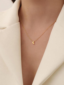 Vriva Jewels Shimmering Beautiful Necklace for Women and Girls Gold-plated Plated Alloy Necklace
