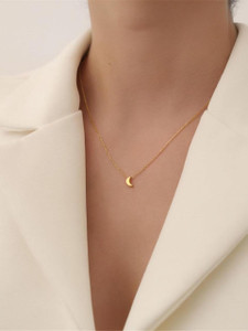 Vriva Jewels Shimmering Beautiful Necklace for Women and Girls Gold-plated Plated Alloy Necklace