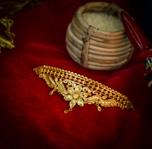सोंमी स्टोर Crown choker0022 गोल्ड प्लेटेड तांबा चोकर