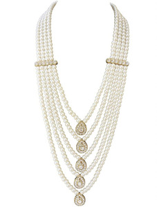 Minkiya Pearl Mother of Pearl Necklace