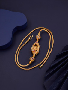 VR Fashion HUB American Diamond 24 inch Mugappu chain For Women Diamond Gold-plated Plated Copper Chain
