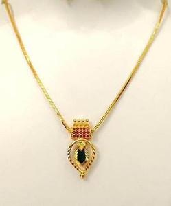 ESHIP ESHIP Palakka Nagapadam Necklace Gold-plated Plated Brass Necklace