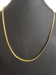 Trendy Gold LIGHT YELLOW COLOUR PLATED SIZE 20-21 INCH Gold-plated Plated Brass Chain