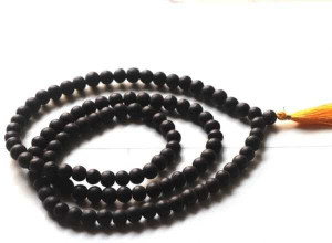 TEKFAST Handcrafted Original & Natural Karungali Beads Mala with Government Certificate Beads Wood Chain
