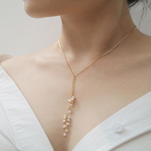 NENS JWL Pearl Gold-plated Plated Alloy Chain