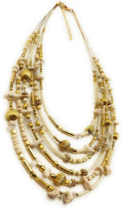 DCA Gold-plated Plated Glass Necklace