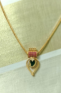 ESHIP Gold-plated Plated Brass Necklace
