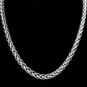 Vivity Trendy 1 gram 18k Long Festive Special Latest Fashion Stylish 22k Silver Plated Brass, Stainless Steel Chain