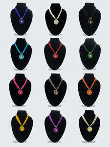 Grace Collection Beads Brass Necklace