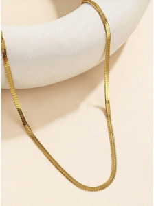 RV jewels Valentine Long Chain for Men & Boy Stylish Silver Plated Copper, Stainless Steel Chain