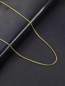 Minprice Micro Gold Finished 2mm Round Thin Waterproof Neck Chain Sterling Silver Plated Stainless Steel Chain
