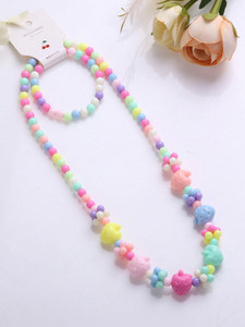 SYGA Beads Plastic Necklace