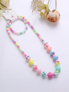 SYGA Beads Plastic Necklace
