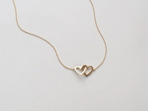 city sign gold chain Brass Necklace