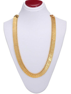 D D FASHION Gold-plated Plated Brass Necklace