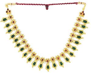 UshaGold Gold-plated Plated Copper Necklace