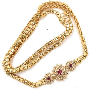 Anujeet Fashion Hub Gold-plated Plated Copper Chain