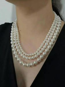 tet jewellery Pearl Glass Layered