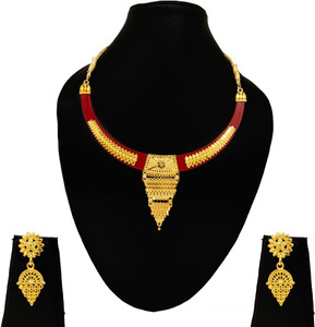 ZR JEWELS pola necklace set Gold-plated Plated Plastic, Alloy