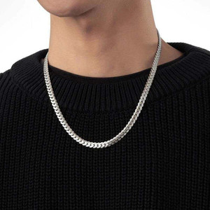 ADF 8mm Silver Plated Stainless Steel Chain - Image 5