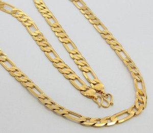 MADHAV Gold-plated Plated Brass Chain