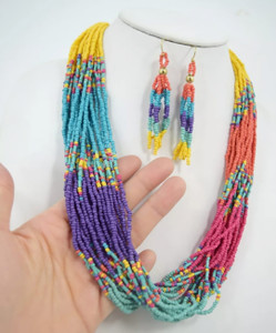 Grace Collections Beads Gold-plated Plated Alloy Necklace