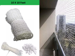 Ziccs Anti Bird Net for Balcony | Kabutar Jali Pigeon Net for Balcony, 10X10 feet Camping Net