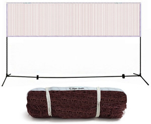 Jager-Smith Stork Nylon Badminton Net for Outdoor, Indoor Badminton Sports (Made in India) Badminton Net