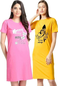 LIVAX COTTY Women Nightshirts