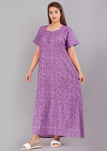 RS FASHION Women Nighty