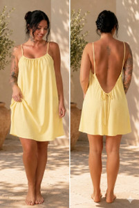 Rani Industries Women Yellow Nightdress - Image 5