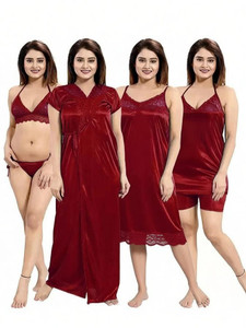 phkMall Women Nighty Set