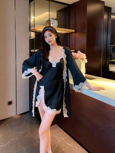 RAMYAPOOJA Women Nighty with Robe